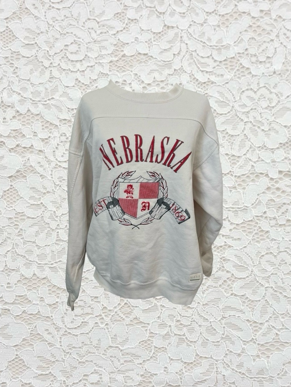vintage nebraska crewneck sweatshirt